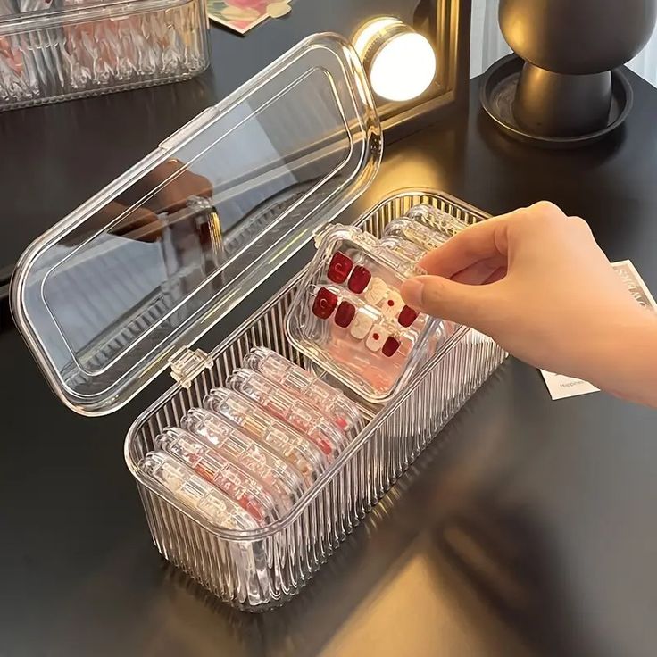 Acrylic Jewelry Organizer Box (Set of 10)